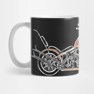 Chopper motorbike Mug